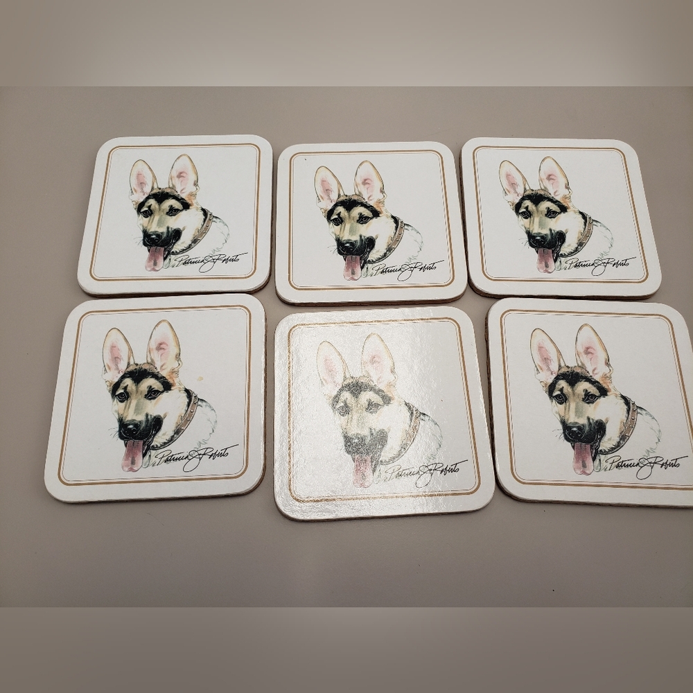 German Shepard Coasters